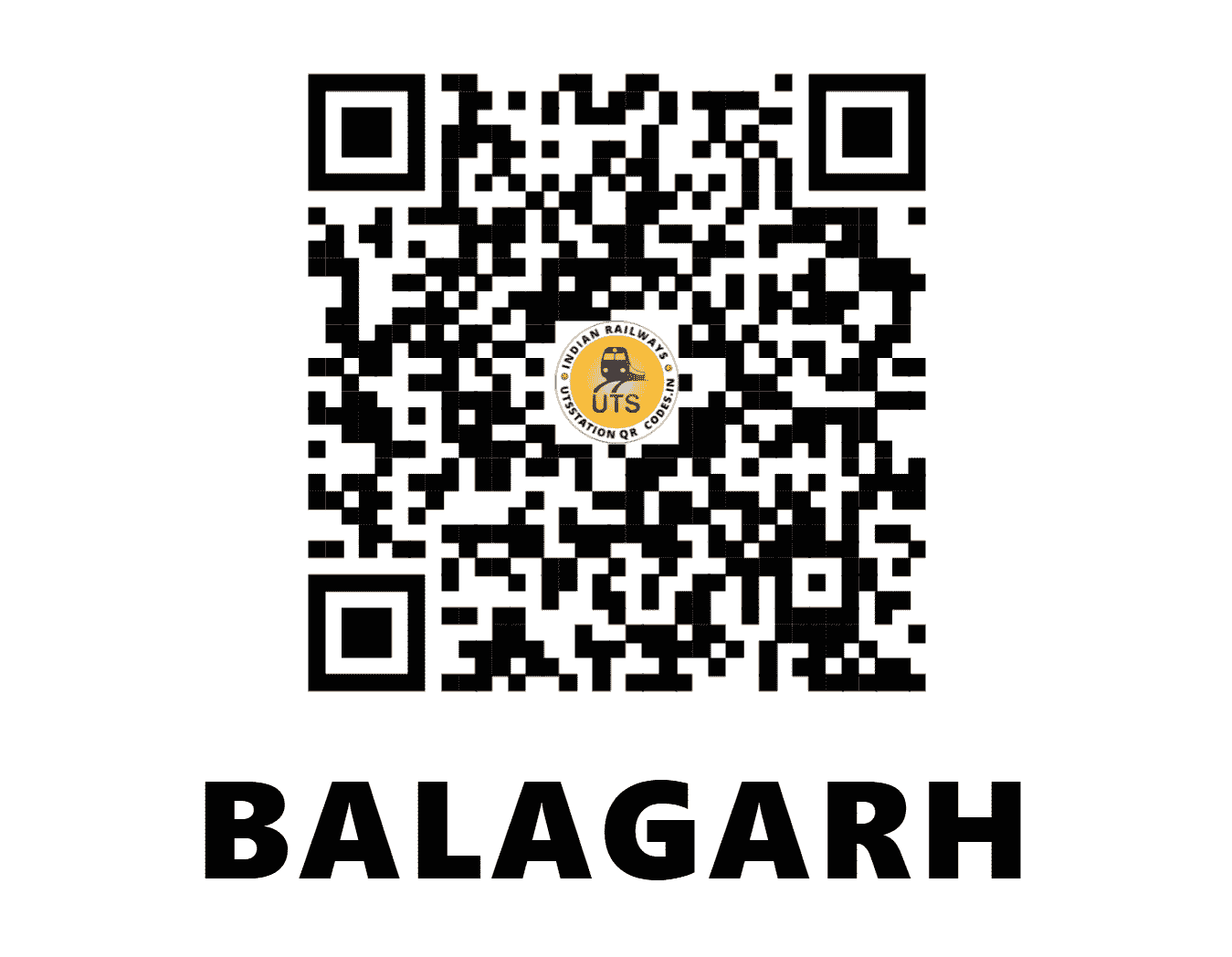 UTS QR Code for BALAGARH - BGAE (ER - WEST BENGAL)
